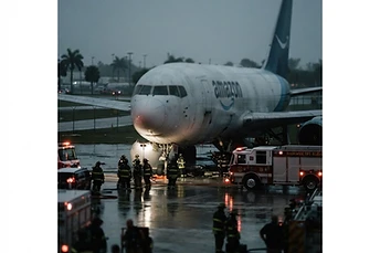 Amazon Cargo Jet Incident in Miami — Amazon plane crash Miami trending news