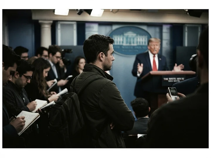 Trump Escalates White House Press Standoff — White House press ban trending news