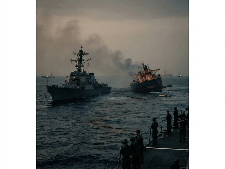 US Destroys Iranian Tankers in Persian Gulf Escalation — US destroys Iranian tankers trending news