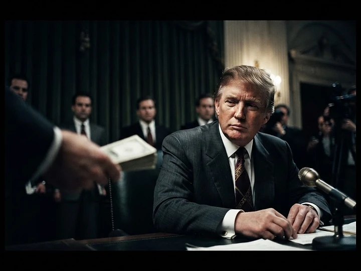 Trump Pledges Personal Payment for Ads — Trump promises cash trending news