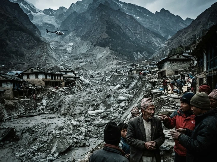 Nepal Glacier Collapse Triggers Crisis — Nepal glacier collapse trending news