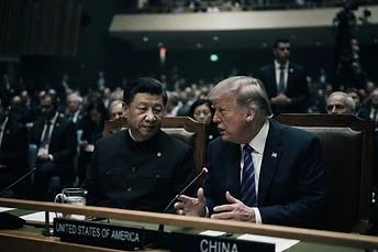 Trump and Xi Jinping Meet at UN Assembly — Trump Xi Jinping trending news