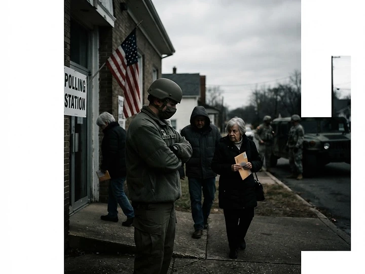 Military Deployment Concerns at Polls — military at polling places trending news