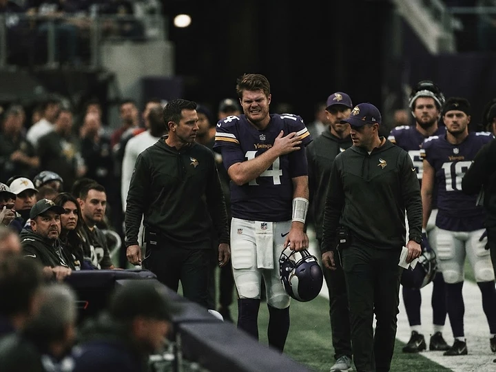 Sam Darnold Exits Game Amid Injury Scare — sam darnold trending news