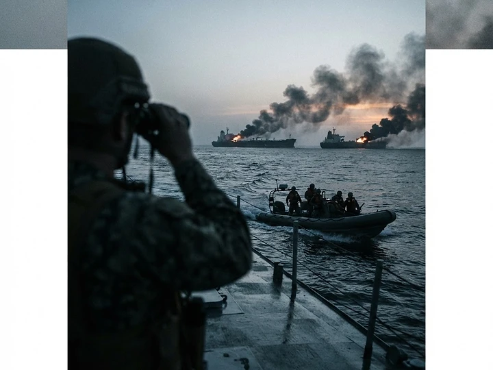 US Military Destroys Iranian Tankers Amid Sea Clash — Iran War trending news