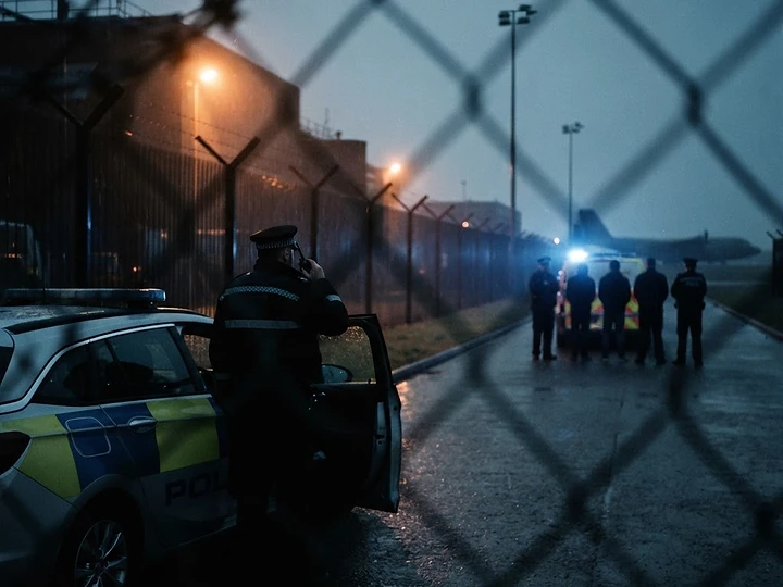 Five Arrested Near U.S. Base in England — Iran war trending news