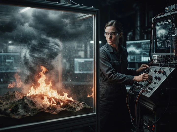 The New Frontier of Environmental Simulation — storm vs fire trending news