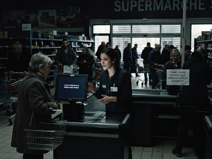 French Supermarket Cyberattack Impact — France supermarket cyberattack trending news