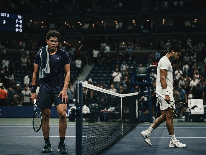 Shelton Defeats Alcaraz in Major Hard Court Upset — ben shelton trending news