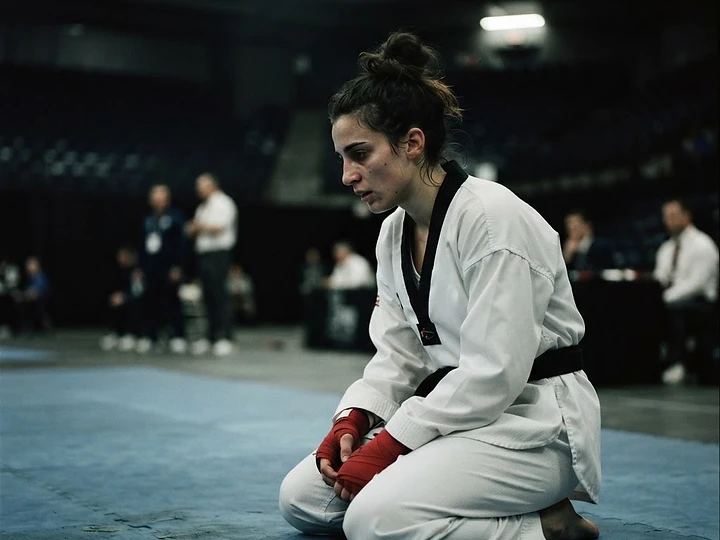 Isabelle Sava Taekwondo Performance — isabelle sava taekwondo champion trending news