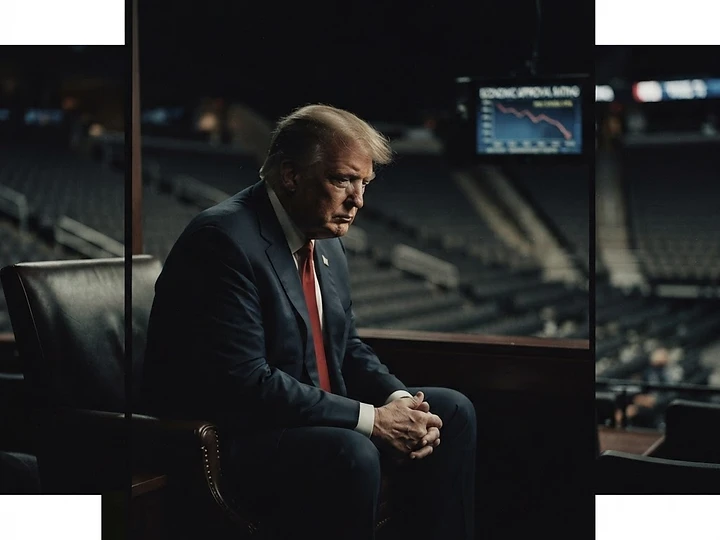 Trump Midterm Economic Approval Hits Low — Trump economic approval rating trending news
