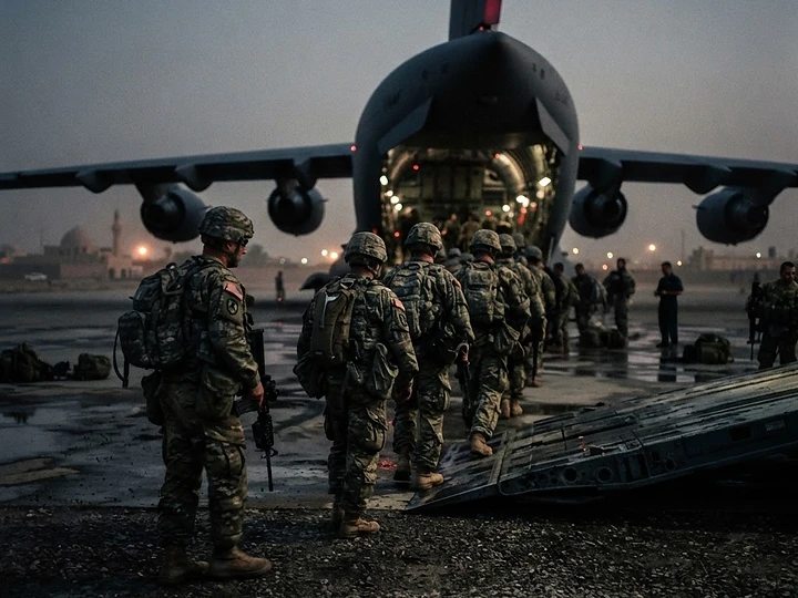 US Military Forces Withdraw from Iraq — US military Iraq withdrawal trending news