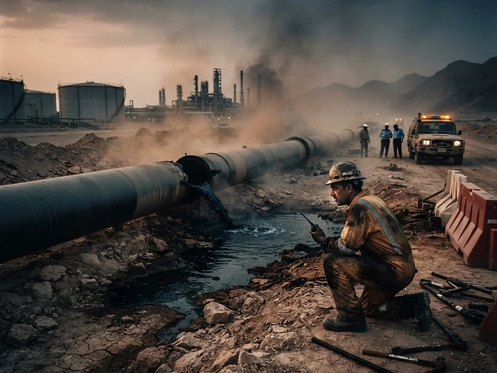 Middle East Oil Infrastructure Disruptions Shake Markets — East West pipeline crude trending news