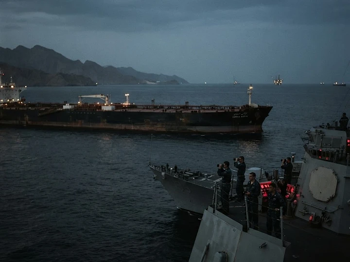 Middle East Maritime Clash Escalates Crude Oil Supply Concerns — Iranian oil tankers US military trending news