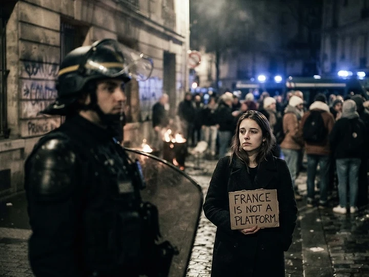 Trump Rhetoric on France and Migration — France protests trending news