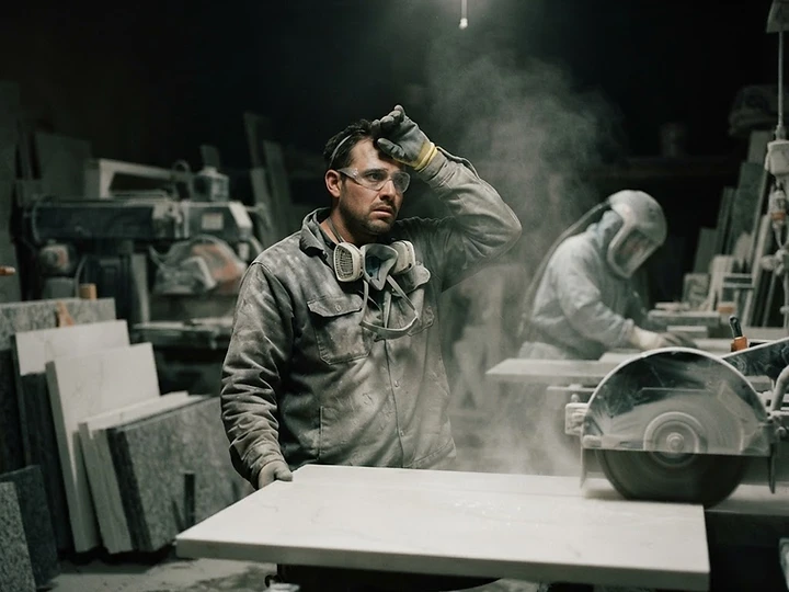 The Hidden Respiratory Cost of Modern Kitchen Aesthetics — california quartz countertop silicosis trending news