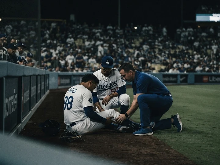 Dodgers Outfielder Andy Pages Injured — Andy Pages injury trending news