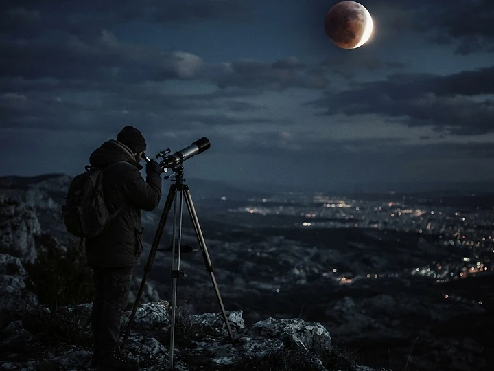 Partial Lunar Eclipse Visible Tonight — partial lunar eclipse trending news