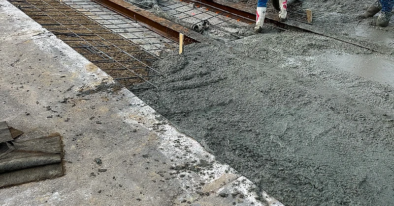Railroad Concrete Installation