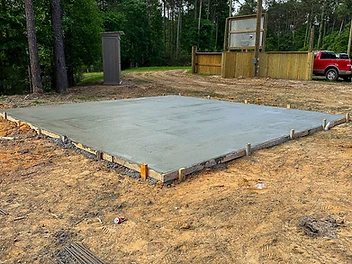 Camp Choyeh Pickleball Court Concrete Installation photo 4