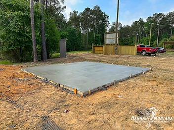 Camp Choyeh Pickleball Court Concrete Installation photo 5