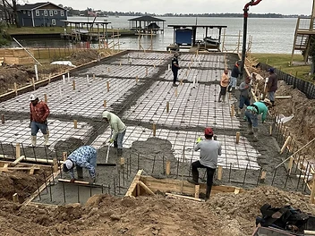 Residential Home Slab Installation photo 2
