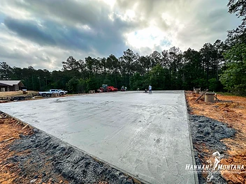 Camp Choyeh Pickleball Court Concrete Installation photo 6