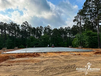 Camp Choyeh Pickleball Court Concrete Installation photo 7