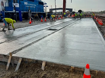 Railroad Concrete Installation photo 4