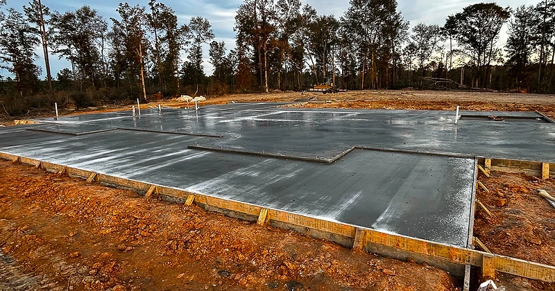 Residential House Slab — Livingston, TX