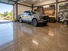 Polished Concrete — Warm Taupe polished