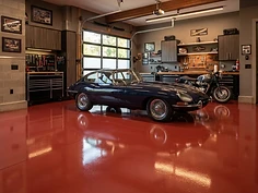 Solid Color Epoxy — Brick Red solid