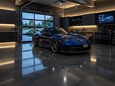Polished Concrete — Dark Charcoal polished