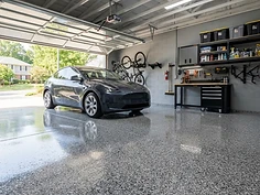 Flake Epoxy — Gray / Black / White flake
