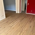 Durchgehende Parkettverlegung — Mooreiche weiss geölt 3