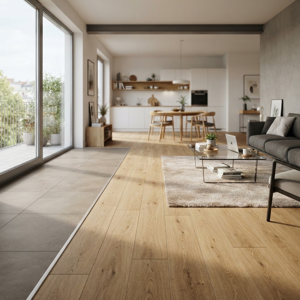 Parkett oder Vinylboden im Wohnbereich: Materialvergleich, Bauphysik & Praxisentscheidung – Bild 1