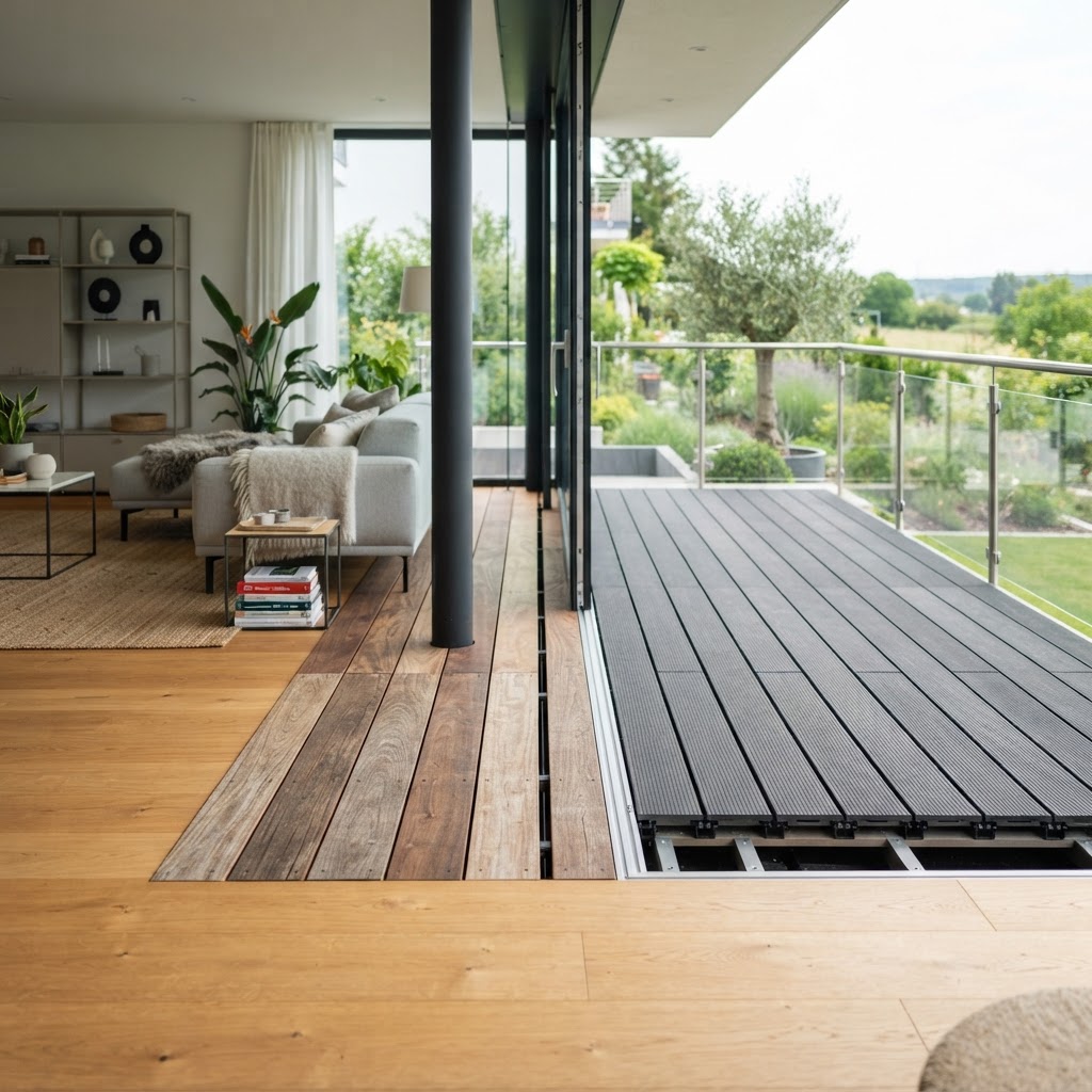 WPC oder Holz für die Terrasse? Materialphysik, DIN-Normen & Konstruktiver Holzschutz – Bild 1