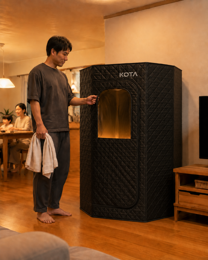 KOTA SAUNAの暮らしを表現したコンセプトビジュアル
