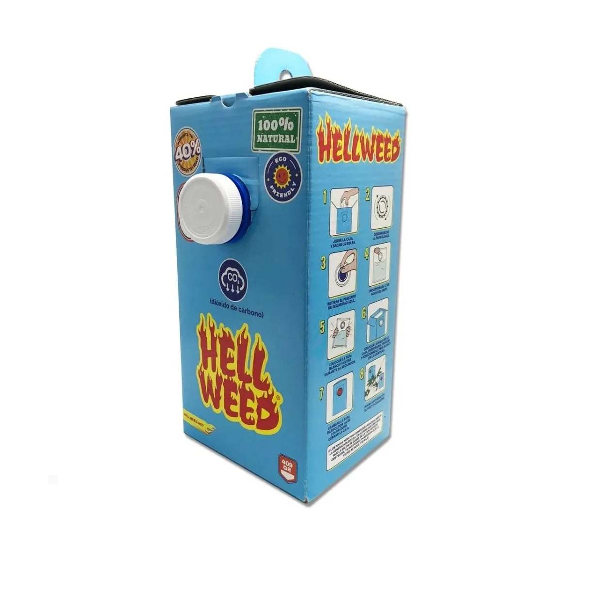 HELL WEED CO2- DIOXIDO DE CARBONO · HELL WEED