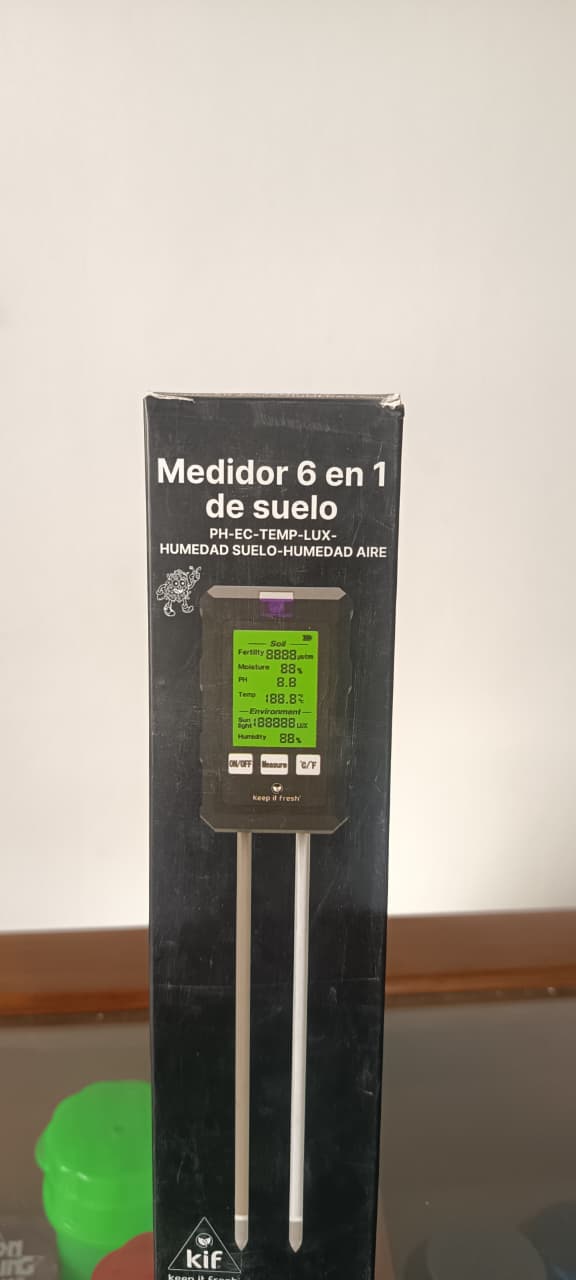 MEDIDOR PH SUELO 6 EN 1 KIF · KIF
