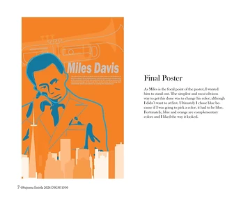 Process book — Final Poster