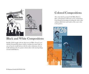 Process book — Black and White and Colored Compositions