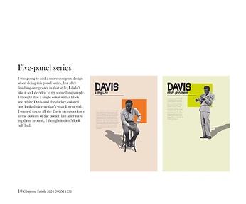 Process book — Five-panel series exploration