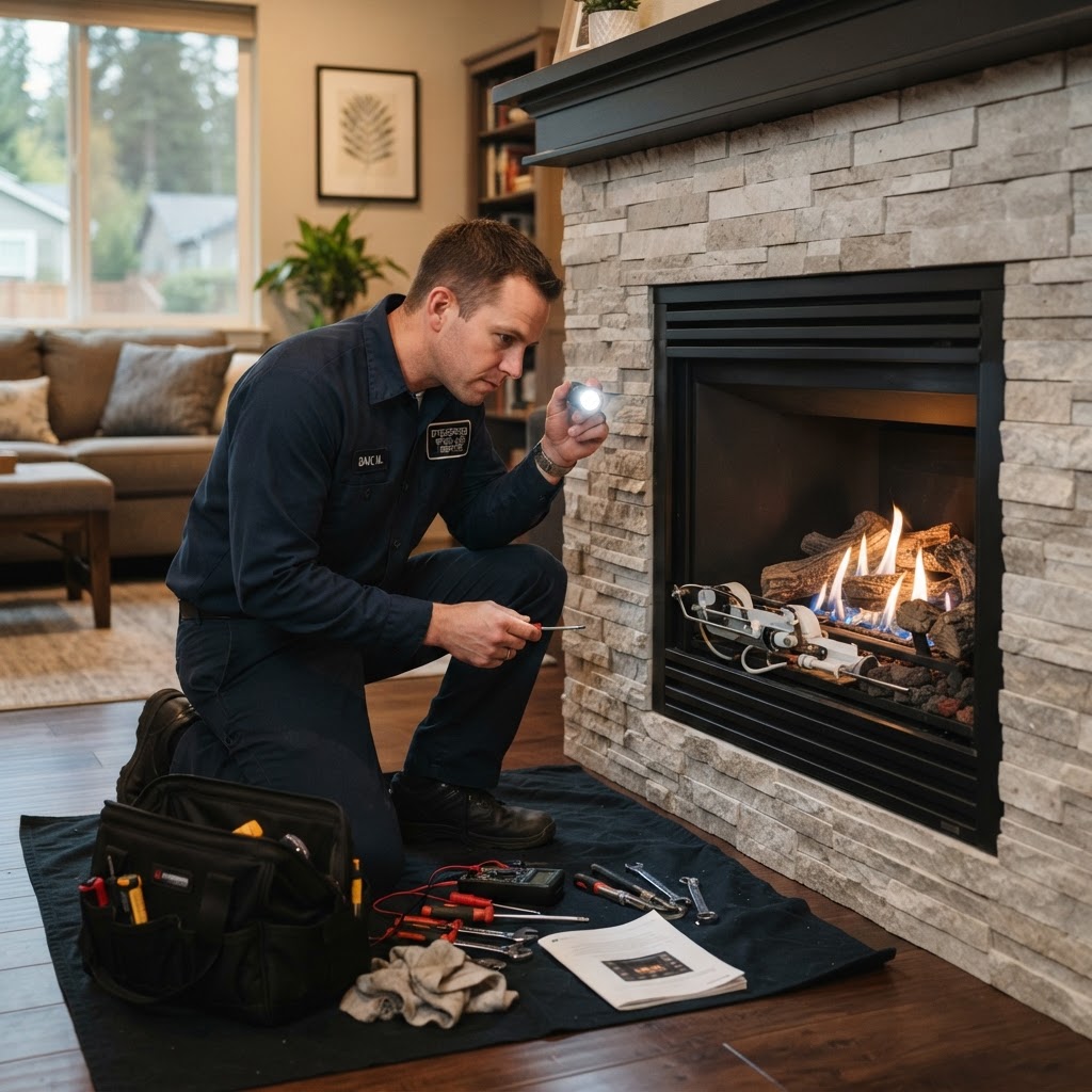 Gas Fireplace Repair in Renton: Safe, Reliable Service for Your Home