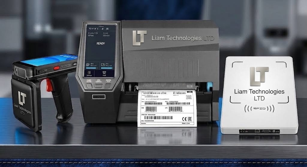 ערכת RFID מלאה: קורא נייד, מדפסת תגים ועמדת קריאה שולחנית