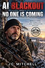 No One Is Coming – Book Two of The AI Blackout Apocalypse by JC Mitchell (post-apocalyptic prepper survival thriller)