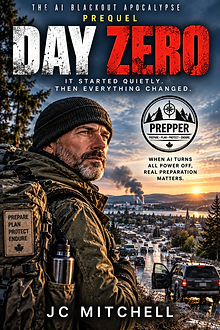 The AI Blackout Apocalypse Day Zero free post-apocalyptic prequel by JC Mitchell