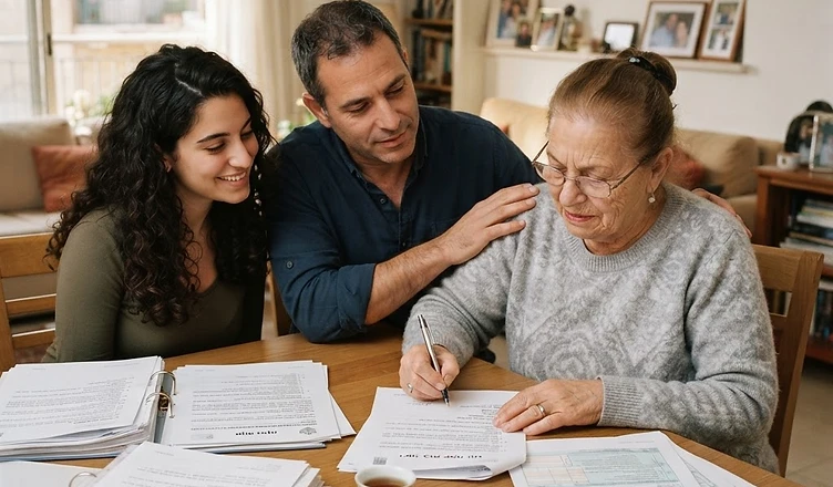 עורך דין מסביר תהליך העברת דירה במתנה ללקוחות במשרד