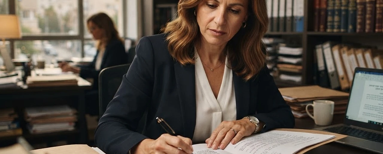 עורך דין מגיש עתירה מנהלית לבית המשפט לעניינים מנהליים