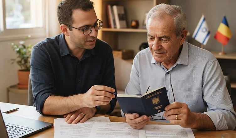 טפסים רשמיים להגשת בקשה עבור דרכון רומני